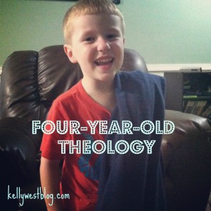 4 Year Old Theology